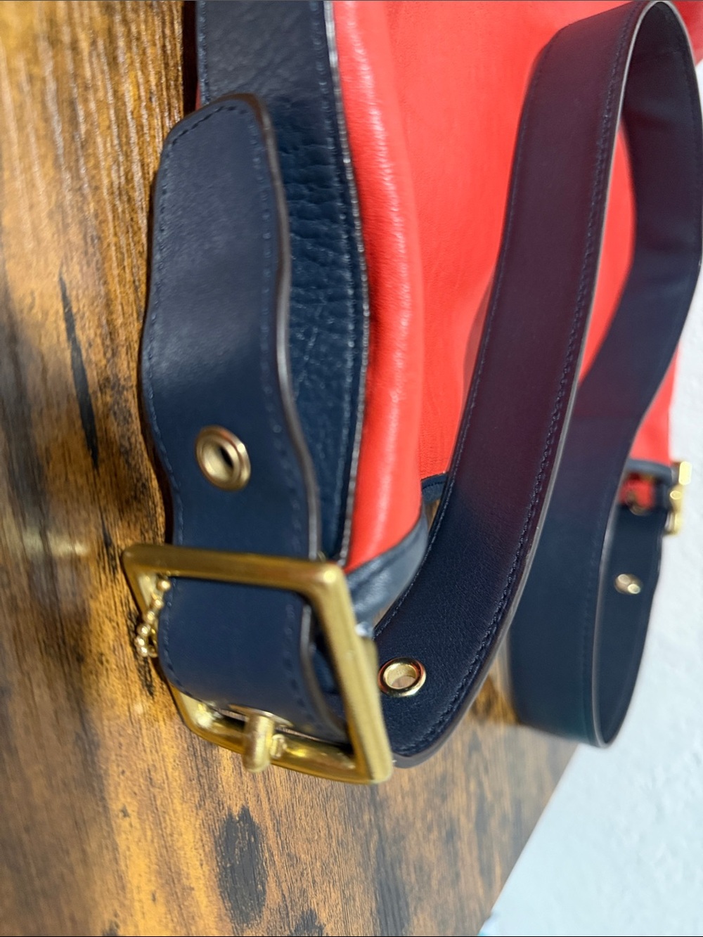 Coach Color Blocked Legacy Duffel - Picture 8 of 16